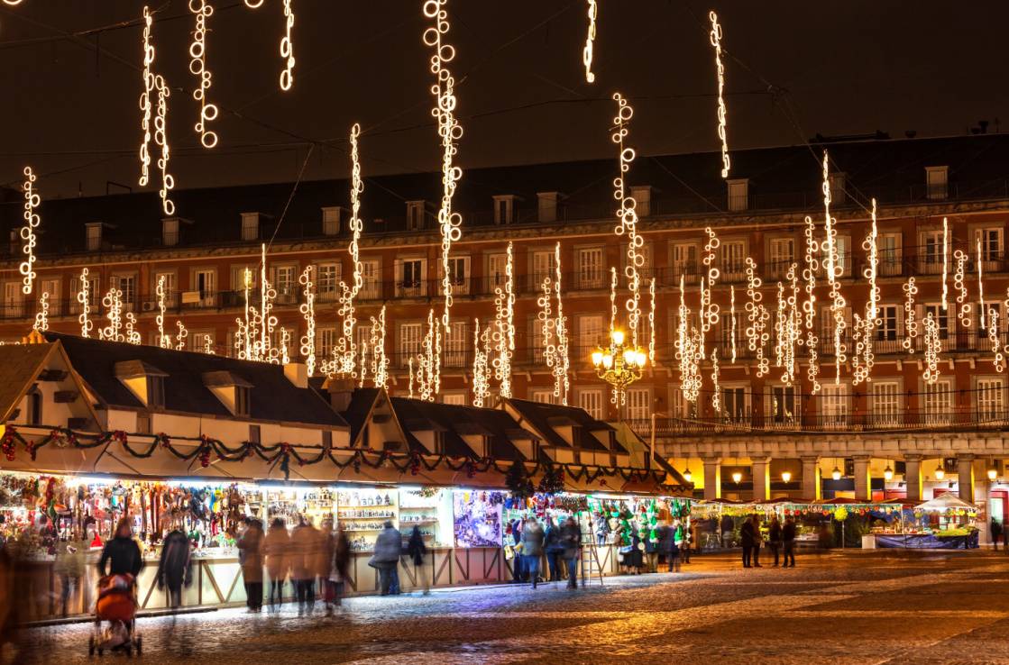 mercadillo navideño de Madrid